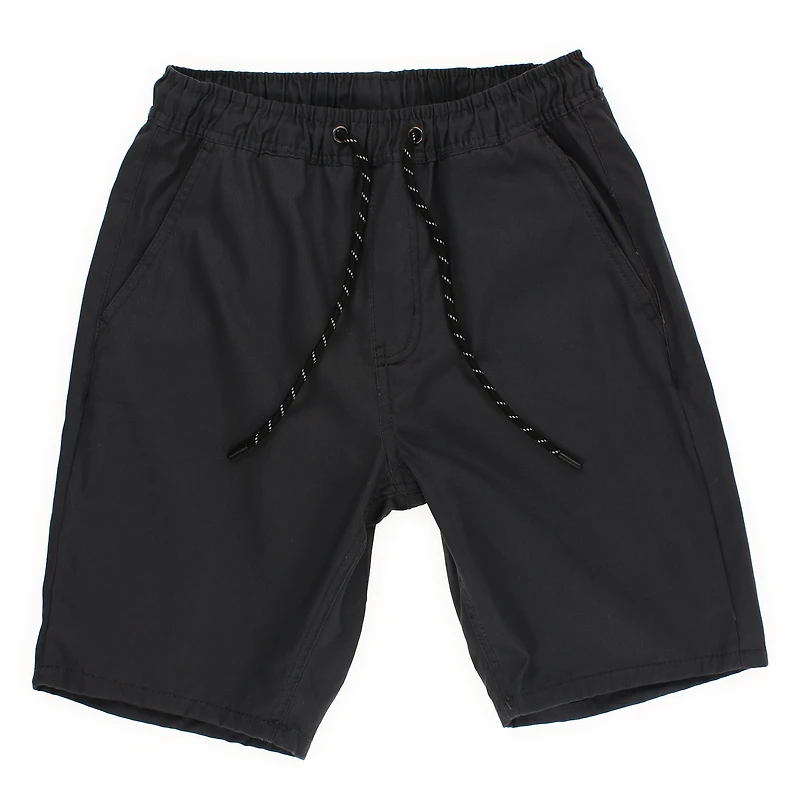 Young Mens Oxford Shorts - Charcoal Gray