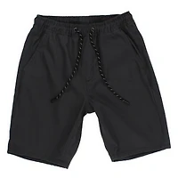 Young Mens Oxford Shorts - Charcoal Gray