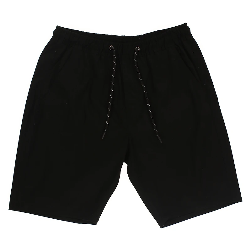 Young Mens Oxford Shorts - Black