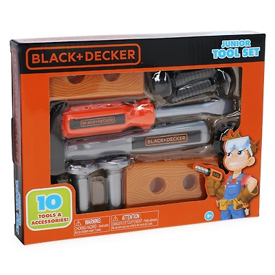 Black & Decker™ Junior Tool Set 10-Piece