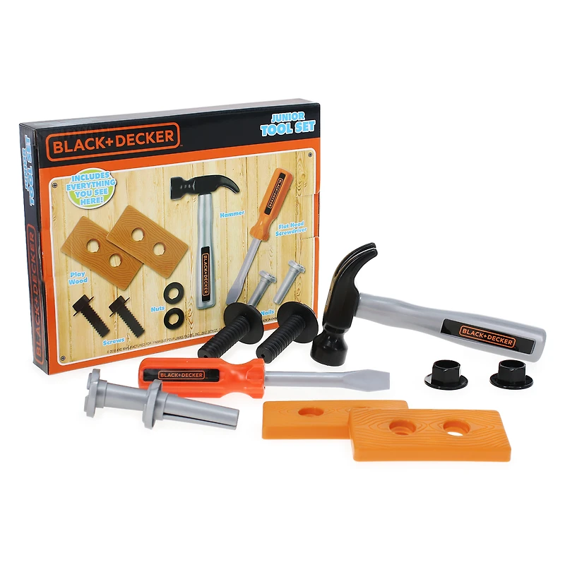 Black & Decker™ Junior Tool Set 10-Piece