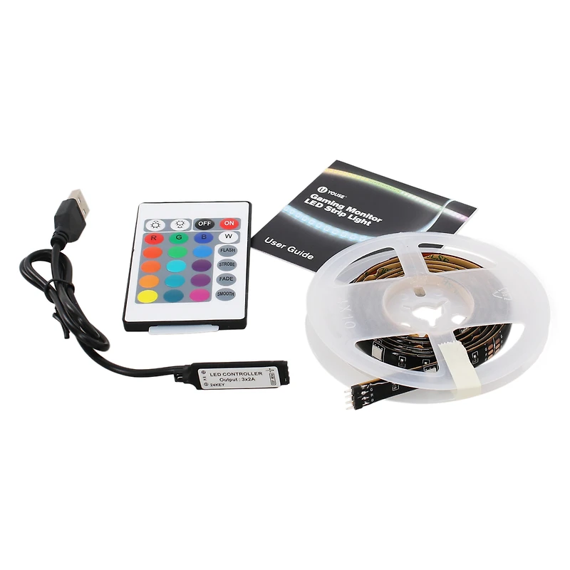 Gaming Monitor Led Light Strip W/ Remote Control 39.5in