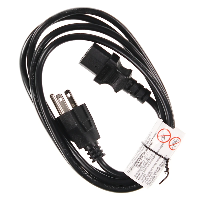 Universal Replacement 3-Pin Ac Power Cord 6ft