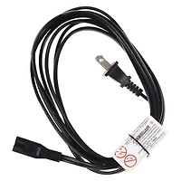 Universal Replacement Polarized 2-Slot Ac Power Cord 10ft