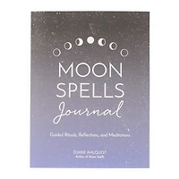 Moon Spells Journal: Guided Rituals, Reflections, And Meditations