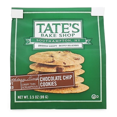 Tate's Chocolate Chip Cookies 3.5oz