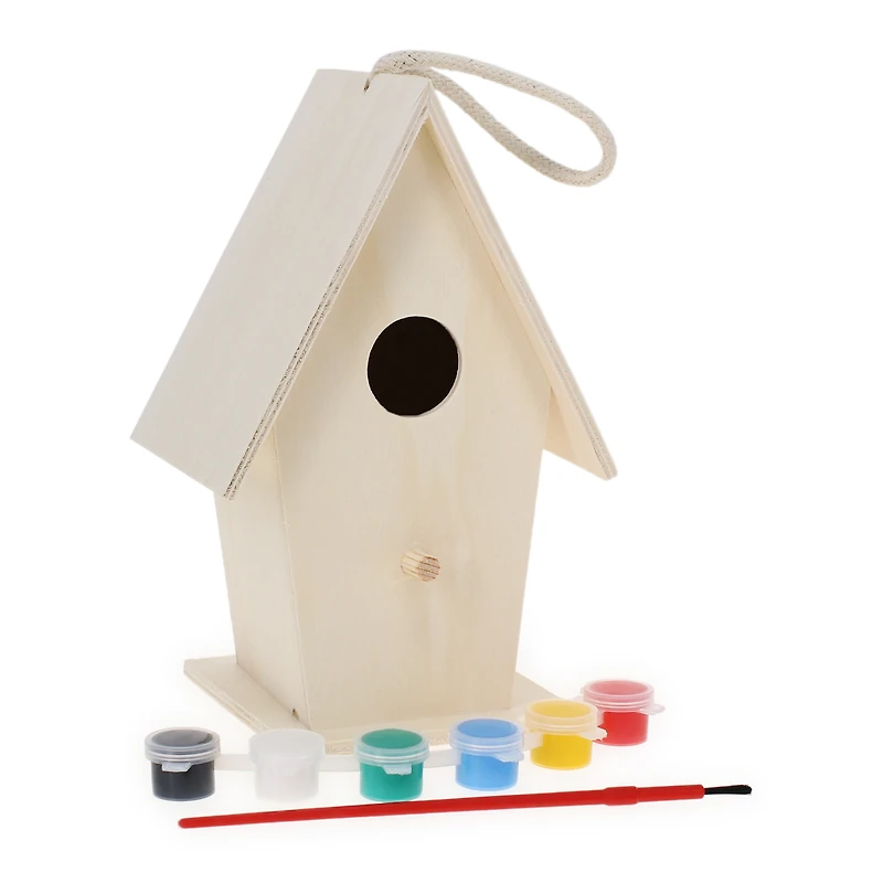 Real Wood Toys™ Paint A Birdhouse DIY Set