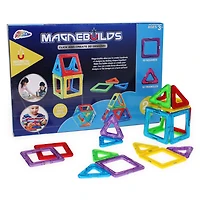 Grafix® Magnebuilds 3D Magnetic Building Blocks 20-Piece Set