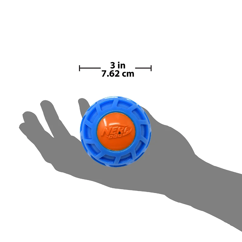Nerf Dog™ Exo Squeaker Ball Pet Toy 4in