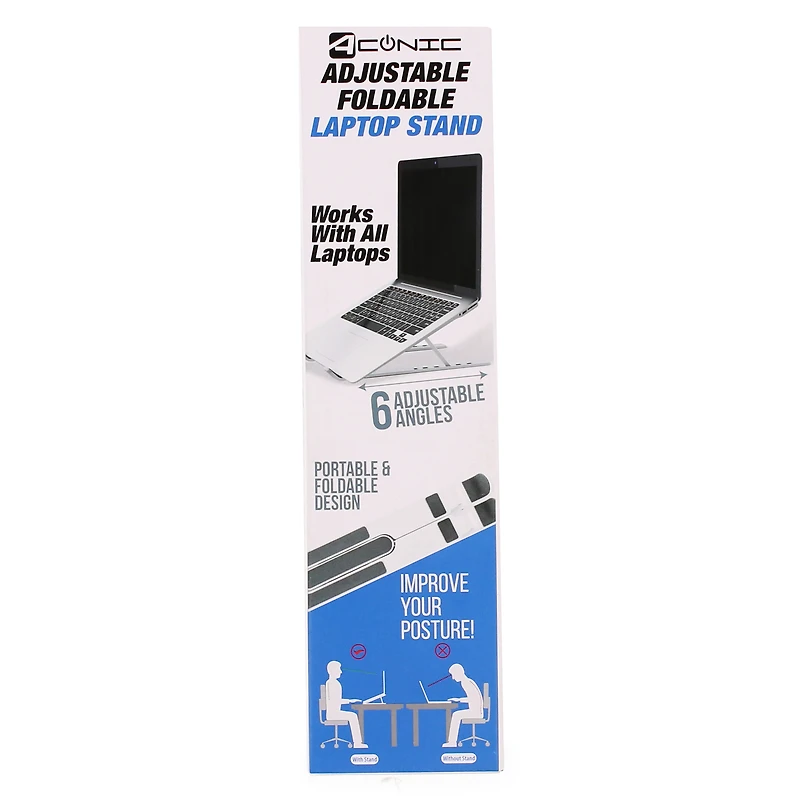 adjustable & foldable laptop stand