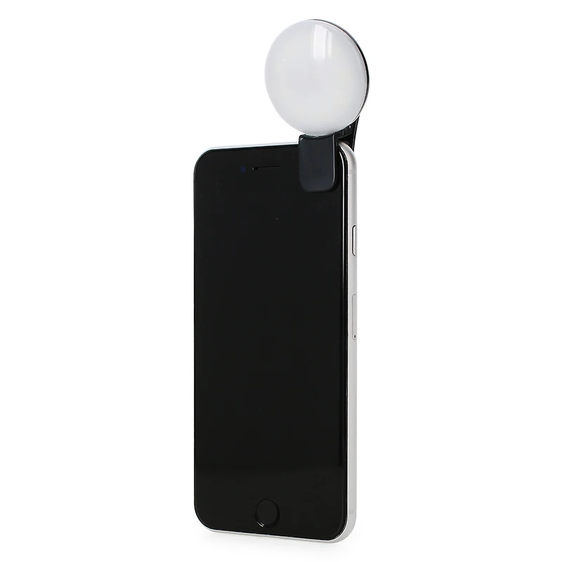 mini clip-on selfie light