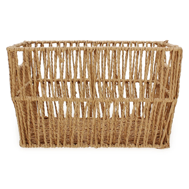 Woven Rope Storage Bin 12in X 7in