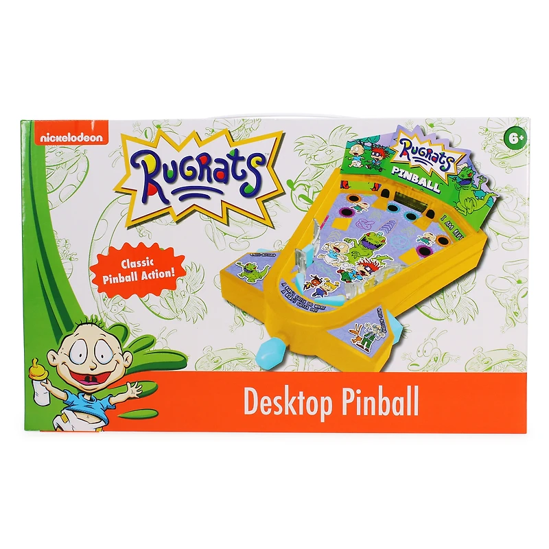 Nickelodeon™ Desktop Pinball Machine - Spongebob Squarepants™/Rugrats™