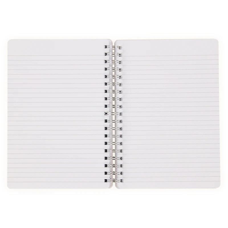 gold foil spiral journal