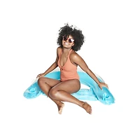 inflatable chair, pool lounger, float, chair with cup holders, lounge toy, raft, holder, supplies