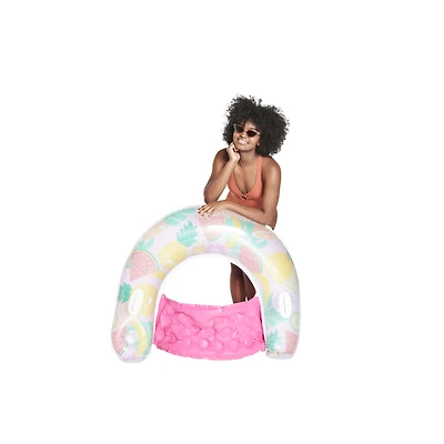 Chill Out Chair Pool Float W/ Prints 39in X 60in