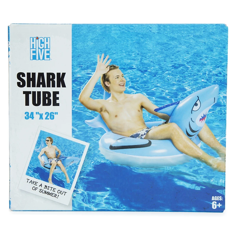 Shark inner Tube Pool Float 38in
