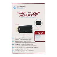 Hdmi To Vga Adapter With Audio Transfer