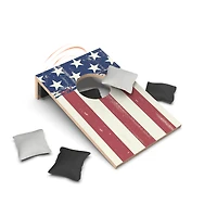 tabletop cornhole game & bluetooth® speaker