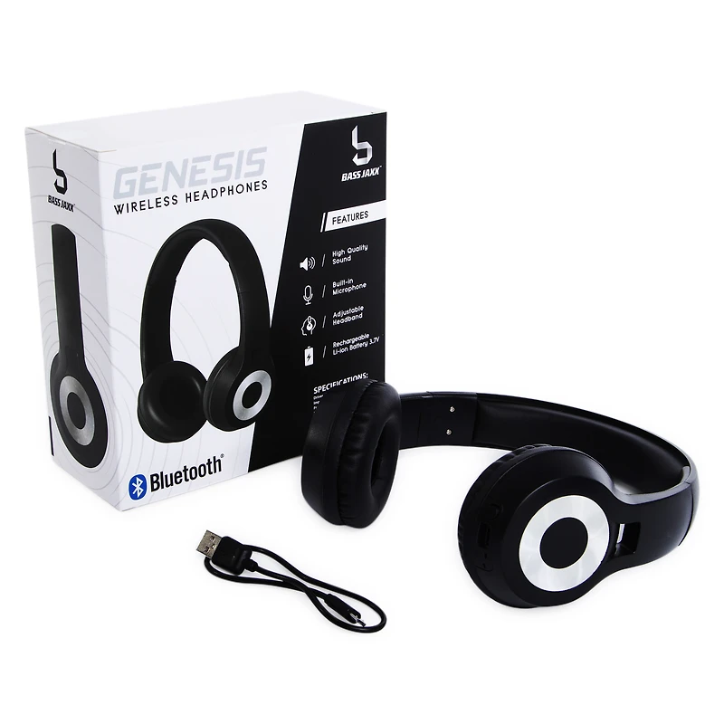 Genesis Bluetooth® Headphones With Microphone
