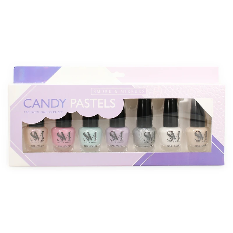 7-Piece Candy Pastels Nail Polish Set