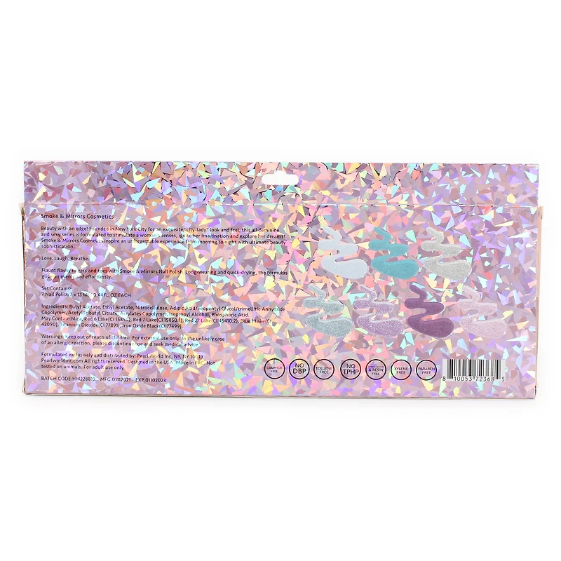 7-Piece Crystal Crush Nail Polish Set