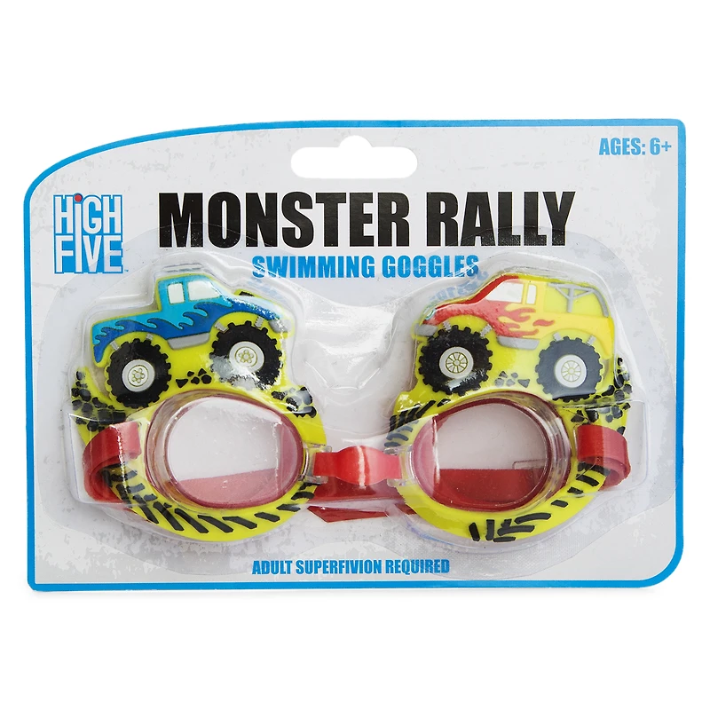 Molded Novelty Swim Goggles- Shark Or Truck