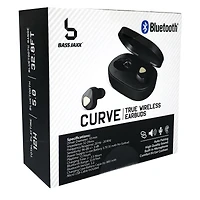 curve bluetooth® earbuds with mic & charging case
