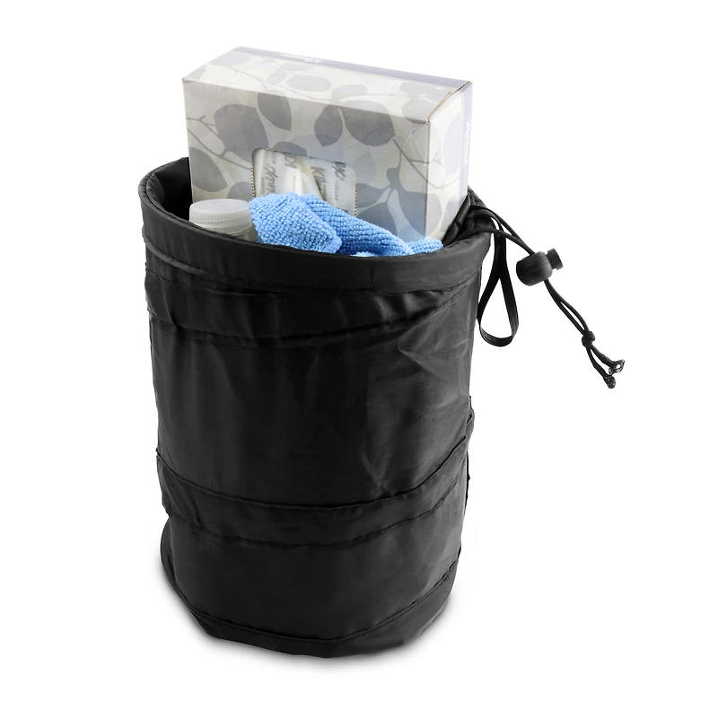 Pop-Up Bin For Car Storage Or Trash 8in