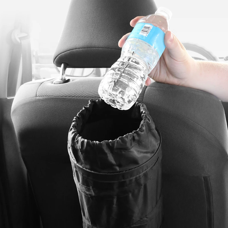 Pop-Up Bin For Car Storage Or Trash 8in