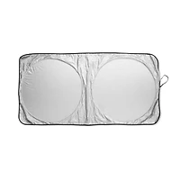 Collapsible Car Windshield Sun Shade 59in X 27in