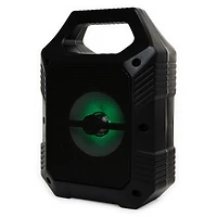 monsta bluetooth LED boombox speaker & FM radio