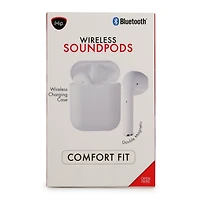 Soundpods Bluetooth® Earbuds With Mic & Wireless Charging Case