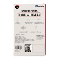 Soundpods Bluetooth® Earbuds With Mic & Wireless Charging Case