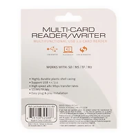 Usb Multi-Card Reader/Writer For Sd Cards & More