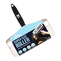 Super-Size Pet Hair Lint Roller 9in, 30 Sheets