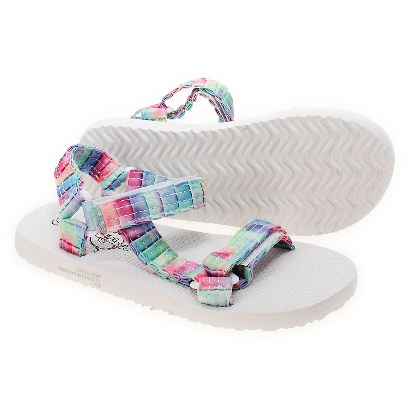 ladies river shoe active sandals - tie dye straps
