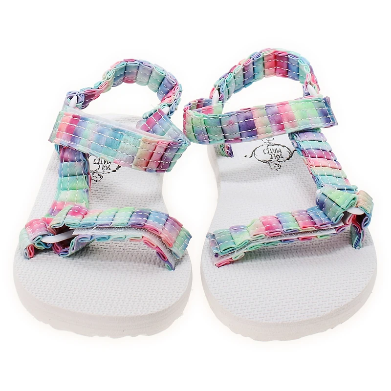 ladies river shoe active sandals - tie dye straps