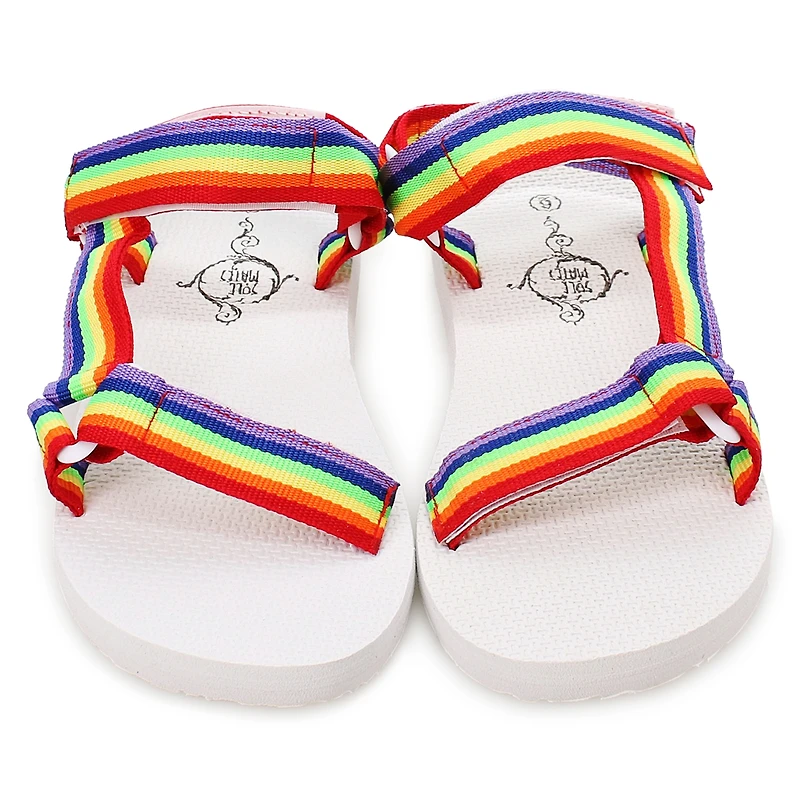 Ladies River Shoe Active Sandals - Rainbow Straps