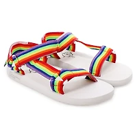 Ladies River Shoe Active Sandals - Rainbow Straps