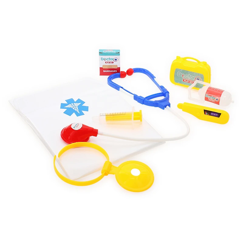 Kid's Doctor Kit 10-Piece Play Set