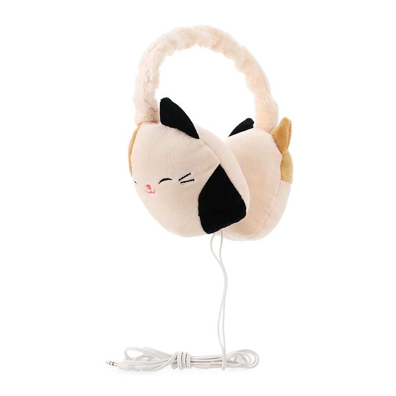 squishmallows™ plush headphones, aux-in