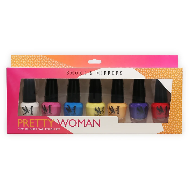 Smoke & Mirrors Brights Nail Polish 7-Piece Set