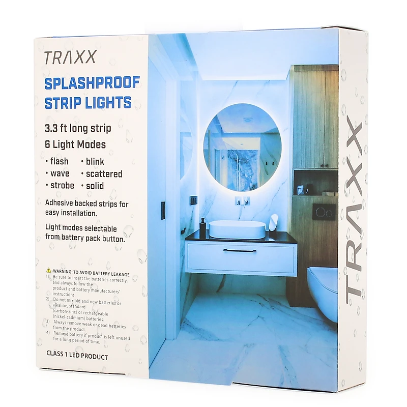 Splash-Proof Led Light Strip 3.3ft