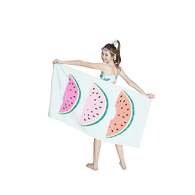 Mint Watermelon Beach Towel 30in X 60in