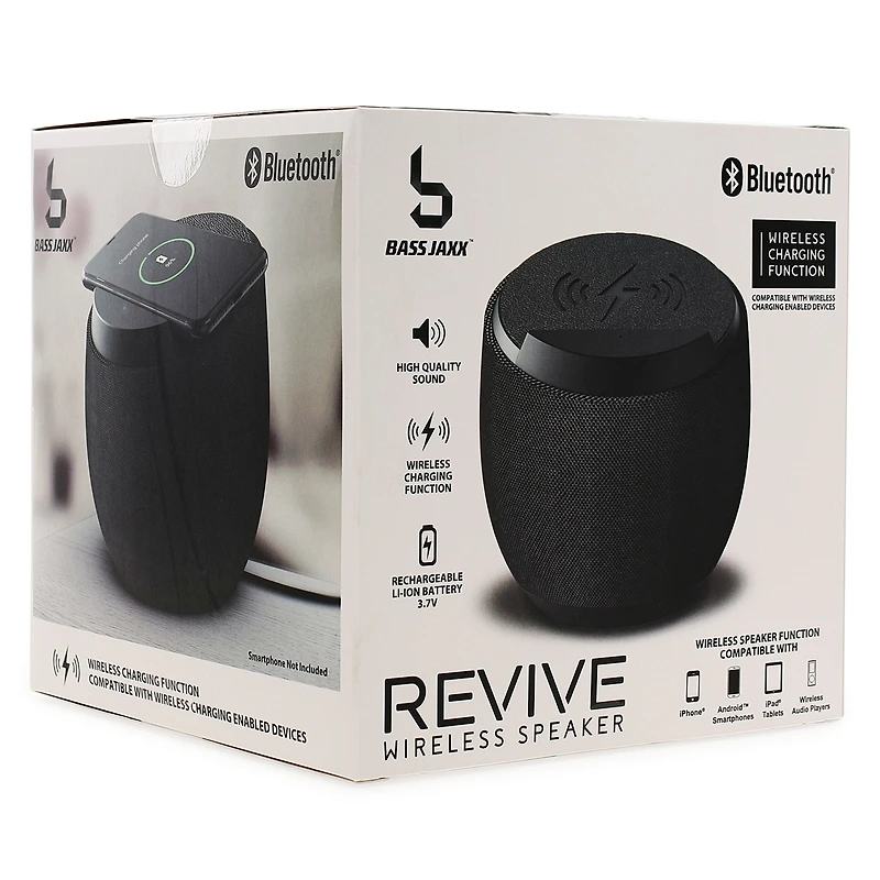 Revive Bluetooth® Speaker With Wireless Charging Pad
