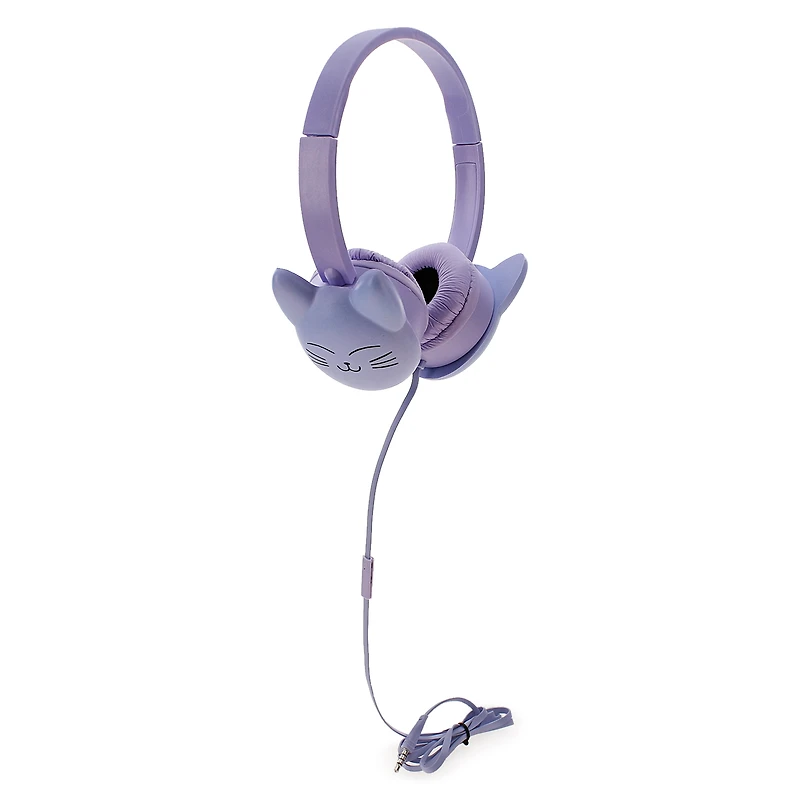 Squishy Critter Wired Headphones With Mic