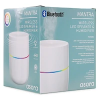 Asora Led Bluetooth® Speaker & Humidifier, Usb-Powered