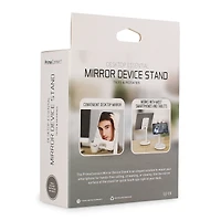 desktop tablet & phone stand with vanity mirror