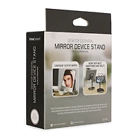 desktop tablet & phone stand with vanity mirror